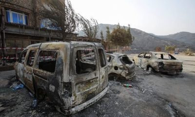 Deadly fires rage along Algeria coast, spread to Tunisia