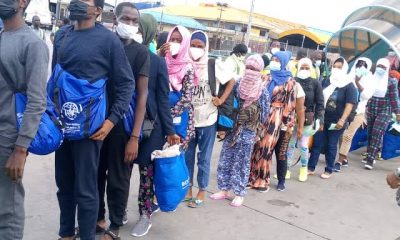 NEMA receives 298 stranded Nigerians from Libyan prisons