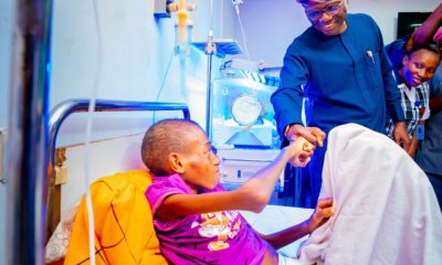 Lagos State Govt takes over medical care of 13-year-old boy with ”missing intestine”