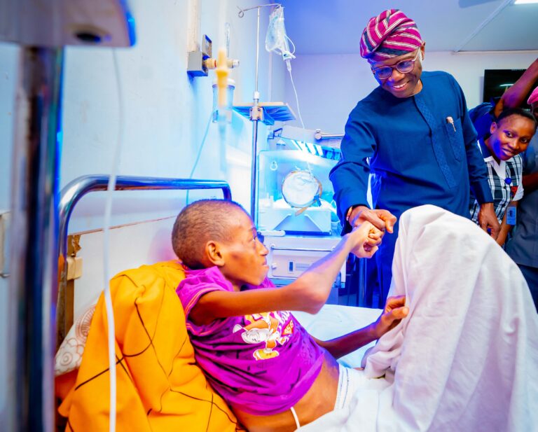 Lagos State Govt takes over medical care of 13-year-old boy with ”missing intestine”