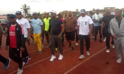 Soludo leads 1,000-man health walk in Awka