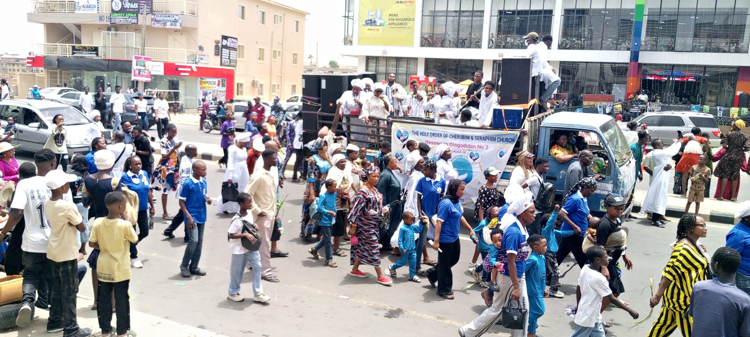Ilorin Sees Smooth, Peaceful Crowd During Palm Sunday Procession