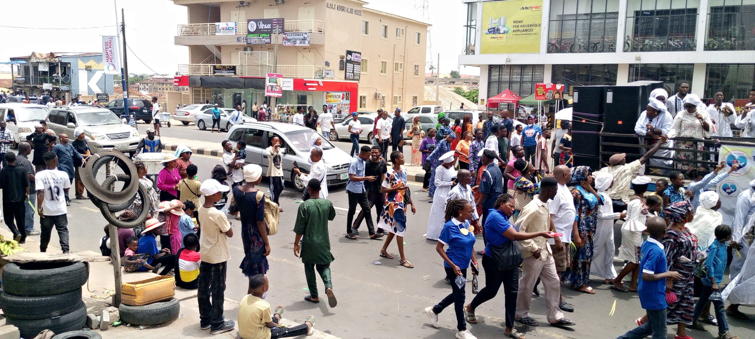Ilorin Sees Smooth, Peaceful Crowd During Palm Sunday Procession